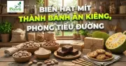 Từ phế phẩm nông nghiệp, sinh viên HCMUTE chế tạo bánh quy hạt mít giàu dinh dưỡng