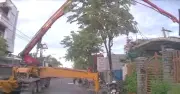 Tai nạn lao động nghiêm trọng ở Bồng Sơn: Xe bơm bê tông gãy cần khiến 1 người chết