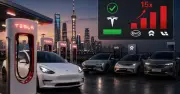 Tesla dẫn đầu chất lượng xe điện tại Trung Quốc nhờ mạng lưới trạm sạc