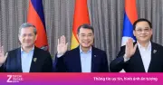 Thủ tướng Lê Minh Hưng ăn sáng làm việc với lãnh đạo Campuchia và Lào