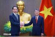 Thủ tướng Lê Minh Hưng tiếp Đại sứ Trung Quốc Hà Vi