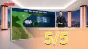 Thời tiết cả nước chuyển biến tích cực, mưa dông giảm dần