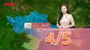 Thời tiết hôm nay: Bắc Bộ sáng mưa, trưa hửng nắng; Nam Bộ chiều tối có dông