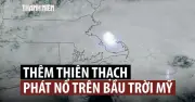 Thiên thạch phát nổ trên bầu trời, chấn động vùng Đông Bắc Mỹ