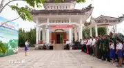 Thiêng liêng lễ dâng hương nhớ Bác tại nơi địa đầu cực Nam Tổ quốc