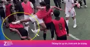 Tài năng 17 tuổi Indonesia bị cấm thi đấu 3 năm vì cú đá kung-fu