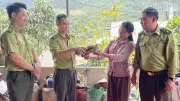 Tái thả rùa núi vàng quý hiếm về tự nhiên tại Sơn La