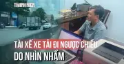 Tài xế xe tải đi ngược chiều bị CSGT TP.HCM phạt 19 triệu, nói 'do nhìn nhầm'