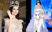 Tiểu Vy đọ sắc cùng đương kim Miss World Opal Suchata tại sự kiện khởi động Miss World 2026