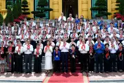 Tổng Bí thư, Chủ tịch nước gặp mặt thiếu niên tiêu biểu toàn quốc