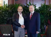 Tổng Bí thư, Chủ tịch nước Tô Lâm chiêu đãi tại Singapore
