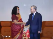 Tổng Bí thư, Chủ tịch nước Tô Lâm hội kiến Thủ tướng Sri Lanka