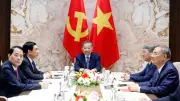 Tổng Bí thư, Chủ tịch nước Tô Lâm điện đàm với Tổng thống Thụy Sĩ Guy Parmelin