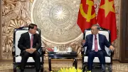 Tổng Bí thư, Chủ tịch nước Tô Lâm tiếp Bí thư Thành ủy Viêng Chăn