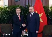 Tổng Bí thư, Chủ tịch nước tiếp lãnh đạo doanh nghiệp lớn Singapore