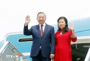 Tổng Bí thư, Chủ tịch nước và Phu nhân bắt đầu thăm cấp Nhà nước tới Philippines