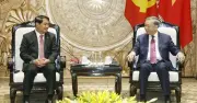Tổng Bí thư Tô Lâm tiếp lãnh đạo thủ đô Vientiane, nhấn mạnh hợp tác địa phương