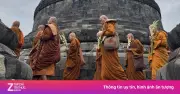 Tăng đoàn Bộ hành vì Hòa bình tới đền Borobudur trước Đại lễ Vesak 2026