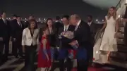 Tổng thống Mỹ Donald Trump đến Bắc Kinh thăm cấp nhà nước Trung Quốc