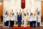 Tổng thống Ấn Độ chủ trì tiệc chiêu đãi Tổng Bí thư, Chủ tịch nước Tô Lâm
