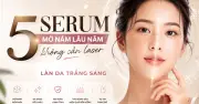 Top 5 serum mờ nám đang gây sốt: Page One, VI Derm, Frezyderm, MD Care, Sakura