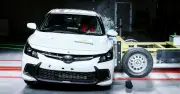 Toyota Starlet bị xếp hạng 0 sao an toàn tại Nam Phi