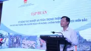 Tập huấn kỹ năng tác nghiệp an toàn trong thiên tai cho phóng viên miền Bắc