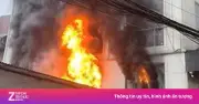 TP.HCM: Cháy nhà ở trung tâm, cứu 4 người thoát nạn