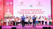 Trao giải cuộc thi 'Bác Hồ với thiếu nhi' và 'Cây bút Tuổi hồng'