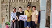 Trao hơn 30 triệu đồng đến người đàn ông bị ung thư máu ở Quảng Trị