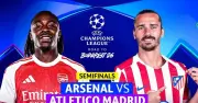 Trực tiếp bóng đá Arsenal vs Atletico Madrid bán kết Champions League