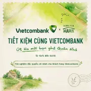 Trải nghiệm không gian quán Nhà Haha ngoài đời thực cùng Vietcombank