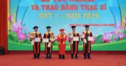 Trường ĐH Cửu Long trao bằng thạc sĩ cho 157 học viên