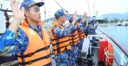 Tàu buồm 286 - Lê Quý Đôn lên đường thăm, giao lưu với Hải quân Thái Lan và Campuchia