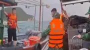 Tàu cá gặp nạn trên biển, 4 ngư dân được cứu sống