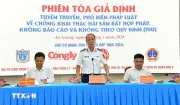 Tuyên truyền chống IUU bằng hình thức phiên tòa giả định