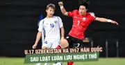 U.17 Uzbekistan thắng Hàn Quốc nghẹt thở, vào bán kết gặp Nhật Bản
