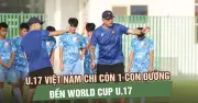 U.17 Việt Nam chỉ còn một con đường đến World Cup sau khi Qatar bị loại