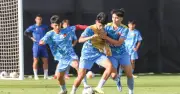 U.17 Việt Nam thích nghi tốt với thời tiết và sân tập tại Ả Rập Xê Út