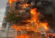 Vụ hỏa hoạn lớn tại trung tâm mua sắm ở Iran khiến 8 người thiệt mạng