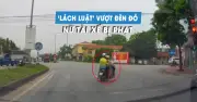 Vẽ parabol vượt đèn đỏ, nữ tài xế ở Bắc Ninh bị phạt 5 triệu đồng
