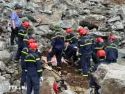 Vụ sạt lở đá ở Thanh Hóa: Đã tìm thấy thi thể 2 nạn nhân còn lại