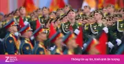 Video hơn 1000 quân nhân Nga tái hiện khí thế hào hùng tại St. Petersburg