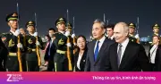 Video: Lễ đón Tổng thống Putin thăm Trung Quốc tại sân bay Bắc Kinh