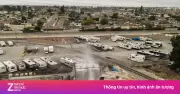 Video lực lượng chức năng chạy đua với thời gian để làm nguội bồn hóa chất nóng bất thường