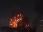 Video Mỹ không kích Iran giữa lúc eo biển Hormuz rực lửa
