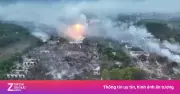Video nhà máy pháo hoa Trung Quốc phát nổ, 21 người thiệt mạng