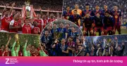 Video nhìn lại nhà vô địch của 5 giải VĐQG hàng đầu châu Âu 2025/26