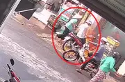 Video thót tim: Cảnh người đàn ông bị ngọn lửa bao trùm trong tích tắc