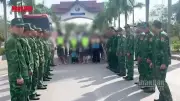 Video tiếp nhận 56 người từ Lào nghi liên quan đường dây đánh bạc rửa tiền